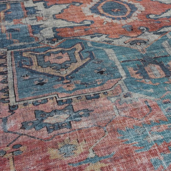 Sarkans paklājs 170x120 cm Kaya – Asiatic Carpets-image-3
