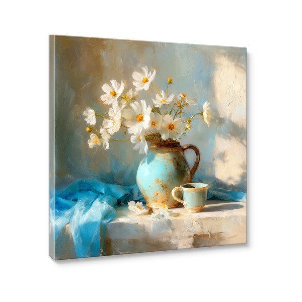 Drukāta glezna ar rāmi 70x70 cm Anemone – Styler-image-3