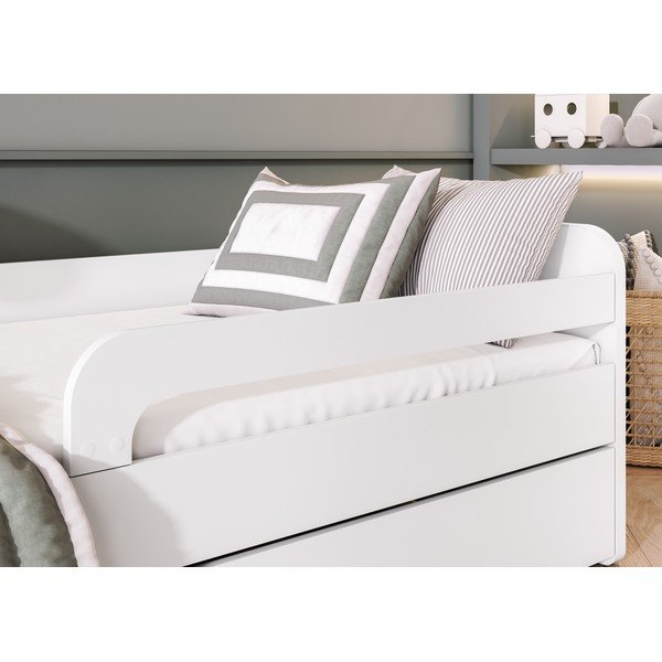 Balta bērnu gulta ar redelēm 80x200 cm Duuli – ELTAP-image-4