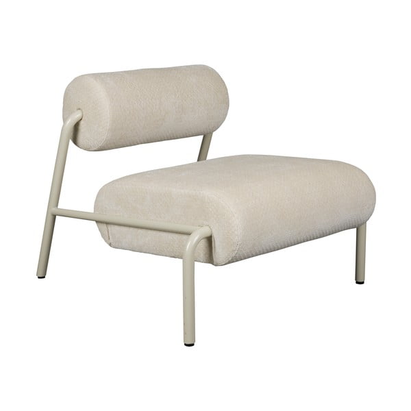 Krēmkrāsas atpūtas krēsls Lekima – Zuiver