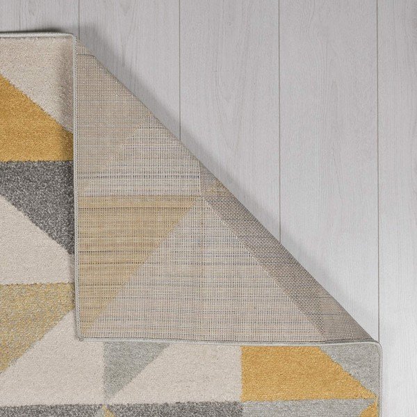 Pelēks un dzeltens paklājs Flair Rugs Urban Triangle, 133 x 185 cm-image-3