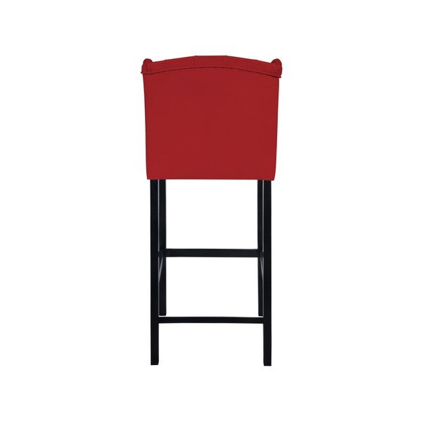 Sarkans bāra krēsls Micadoni Home Coro-image-2