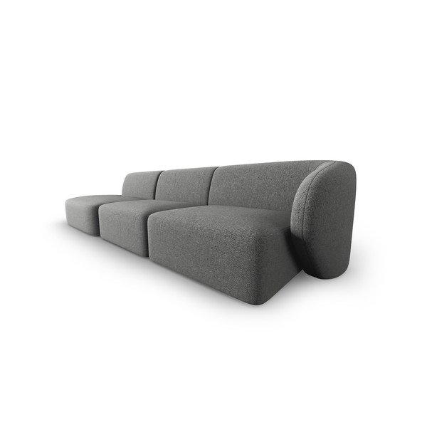 Tumši pelēks dīvāns 302 cm Shane – Micadoni Home-image-1