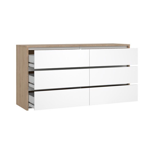 Balta kumode 157x84x48 cm Next – Tvilum-image-3