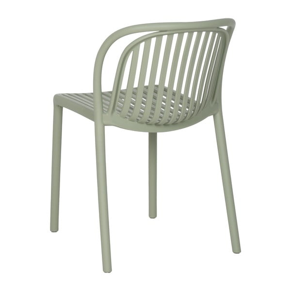 Zaļš plastmasas pusdienu krēsls Alia – Ixia-image-4