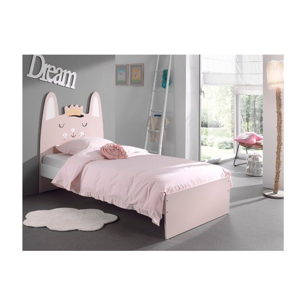 Bērnu gulta Vipack Rabbit, 90 x 200 cm-image-1