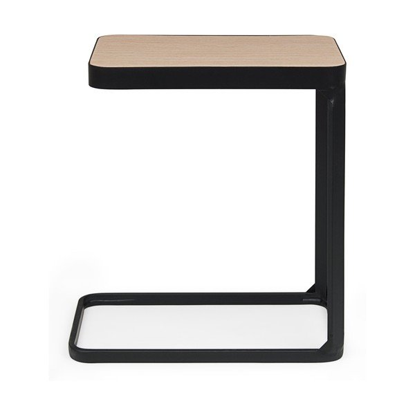 Sānu galdiņš ar egles koka imitāciju 30x50 cm Everitt – Bizzotto-image-2