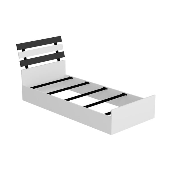 Balta vienvietīga gulta 90x190 cm Eymen – Kalune Design
