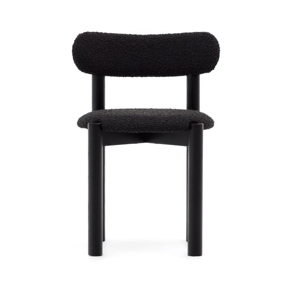 Melni pusdienu krēsli (2 gab.) Nebai – Kave Home-image-2