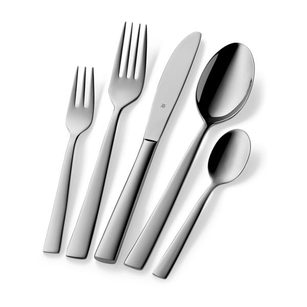 Spīdīgas sudraba krāsas nerūsējošā tērauda galda piederumi (30 gab.) Philadelphia – WMF-image-2