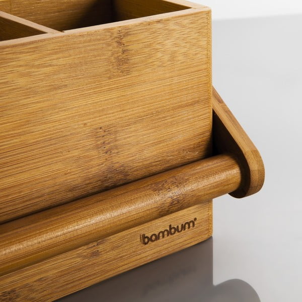 Bambusa galda piederumu statīvs Bambum Tetra-image-1