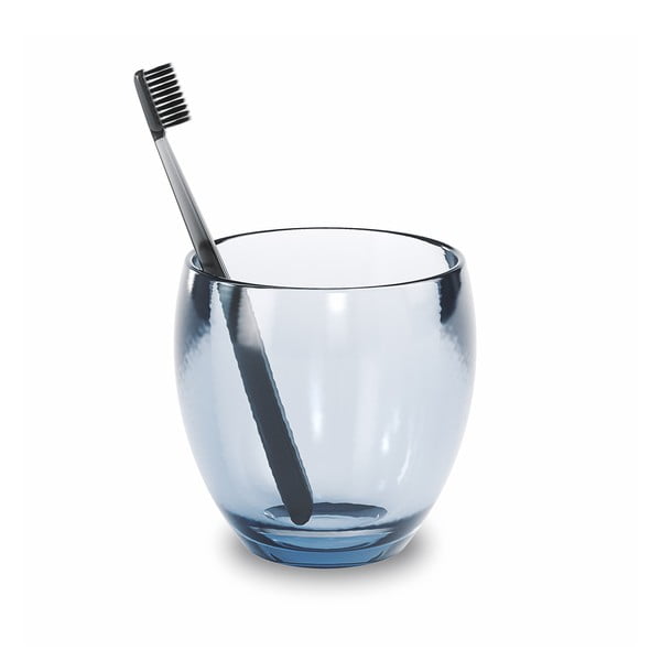 Zils plastmasas trauks zobu birstēm Droplet – Umbra-image-2