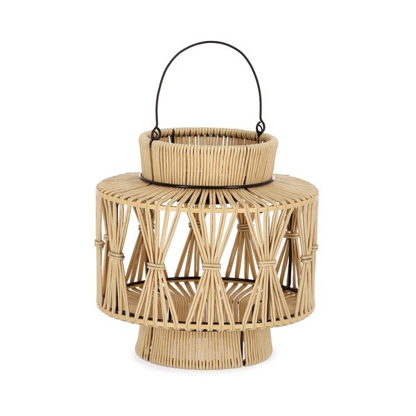 Dabīga toņa LED laterna ar saules baterijām (augstums 29 cm) Nikhita – Yes Everyday