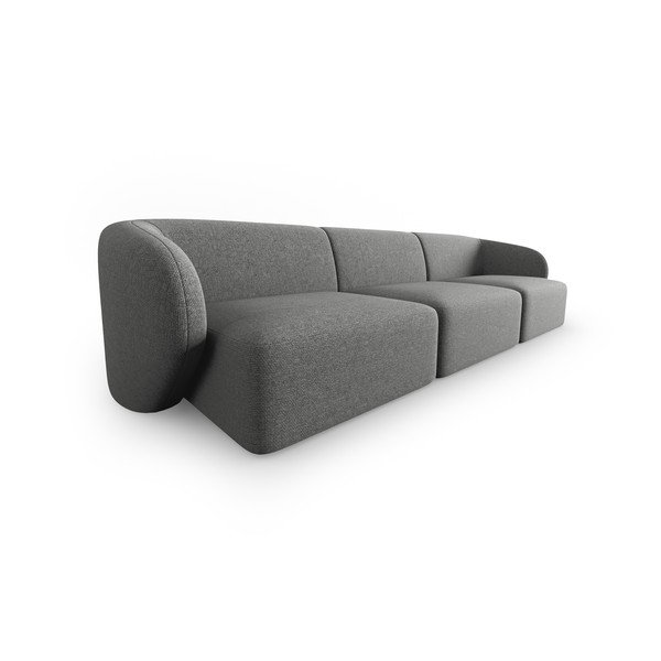 Tumši pelēks dīvāns 259 cm Shane – Micadoni Home-image-1