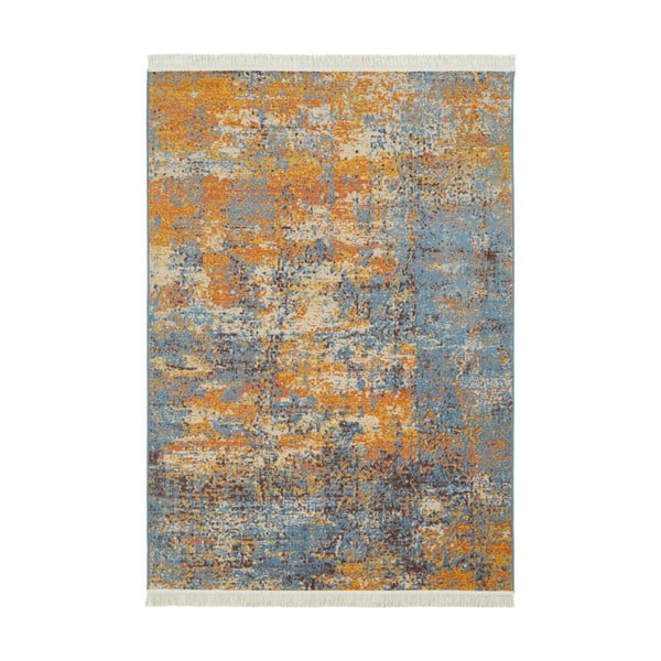 Krāsains paklājs ar pārstrādātu kokvilnu sastāvā Nouristan, 80 x 150 cm