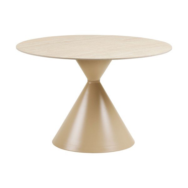 Apaļš ēdamgalds ar keramikas virsmu ø 120 cm Annecy – House Nordic-image-2