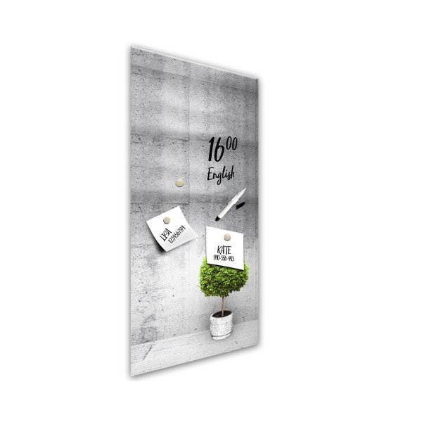 Magnētiskā tāfele Styler Beton, 30 x 60 cm-image-2