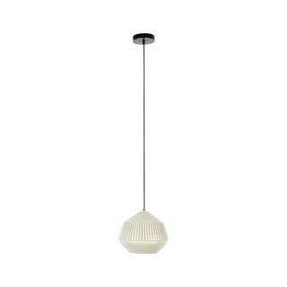 Smilškrāsas krāsas piekaramā lampa ar metāla abažūru ø 26 cm Aysa – White Label
