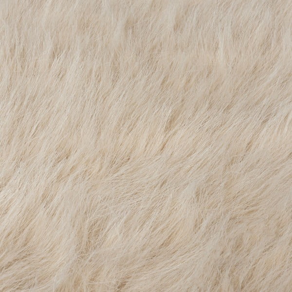 Krēmkrāsas sintētiska kažokāda 160x230 cm Waffle Faux Fur – Flair Rugs-image-2