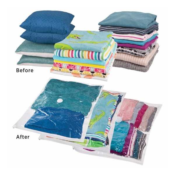 3 lielu iDesign uzglabāšanas vakuuma organizatoru komplekts-image-1