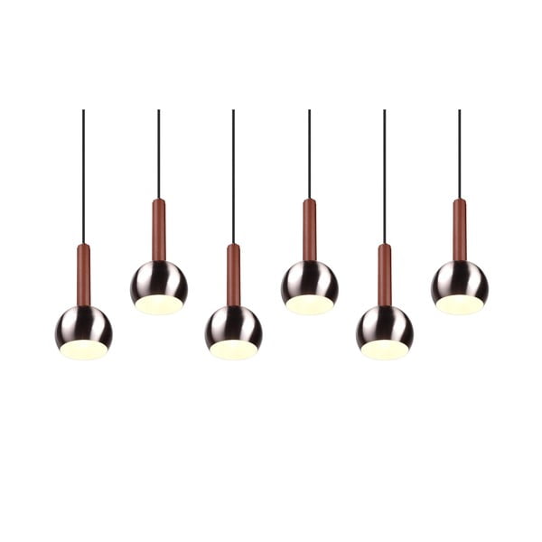 Melna piekaramā lampa Ciliana – CINQUE-image-1