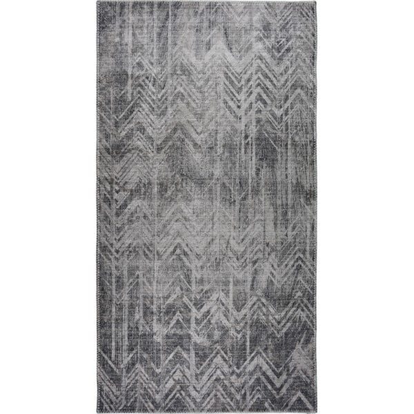 Pelēks mazgājams paklājs 150x80 cm – Vitaus