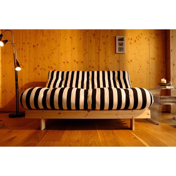 Melnbalts salokāms dīvāns 140 cm Roots – Karup-image-3