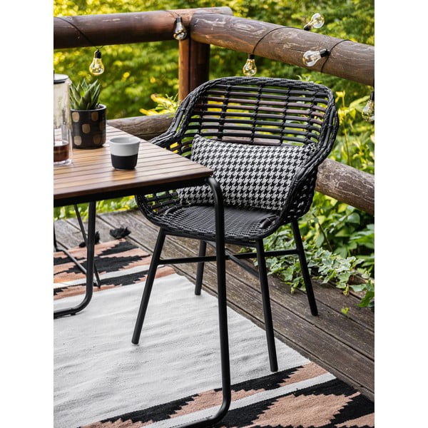 Divpusējs āra paklājs no pārstrādātas plastmasas Green Decore Agate, 120 x 180 cm-image-2