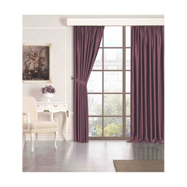 Rozā aptumšojošs aizkars 260x100 cm - Mila Home-image-2