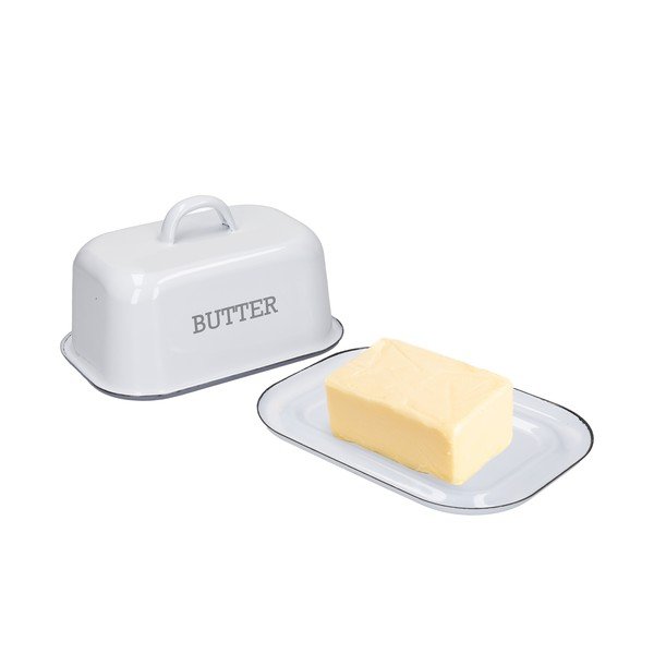 Emaljas sviesta trauks Kitchen Craft Living Nostalgia-image-4