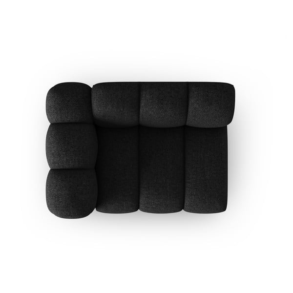 Melns/antracīta pelēks modulārais dīvāns (ar kreiso stūri) Lupine – Micadoni Home-image-2