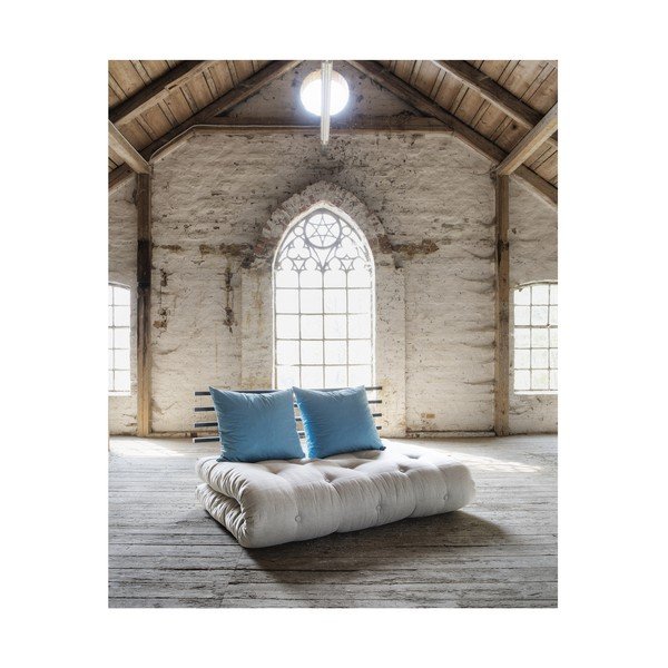 Dīvāns gulta Karup Shin Sano Black Flax/Horizon Blue-image-1