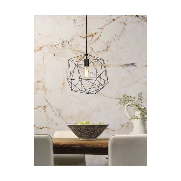 Melna piekaramā lampa ar metāla abažūru ø 35 cm Copenhagen – it's about RoMi-image-4