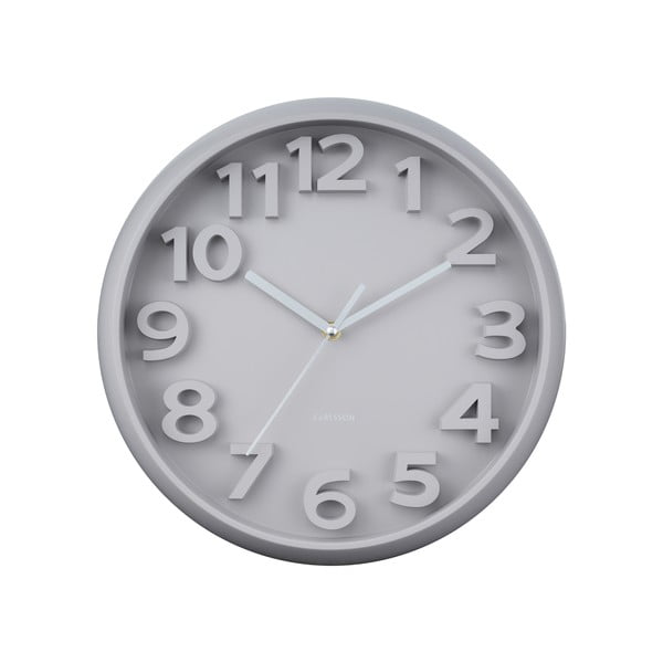 Sienas pulkstenis ø 33,5 cm Elevated Classic Numbers – Karlsson