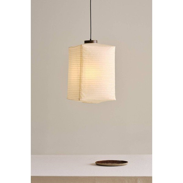 Bēša papīra piekaramā lampa ø 35 cm Sally – Jotex-image-1