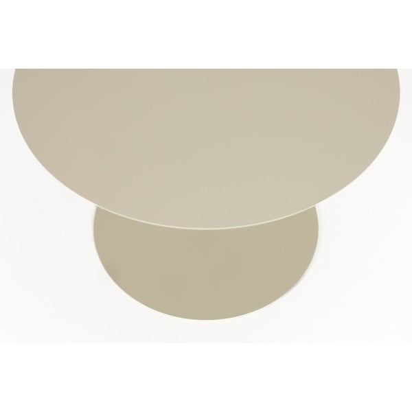 Krēmkrāsas tērauda apaļš žurnālgaldiņš ø 60 cm Snow – Zuiver-image-3