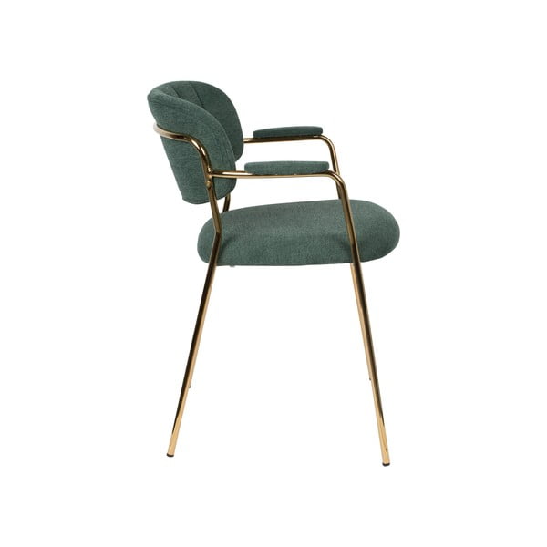 Tumši zaļi pusdienu krēsli (2 gab.) Jolien – White Label-image-3