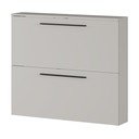 Pelēks/bēšs piekaramais apavu plaukts Utah – Germania