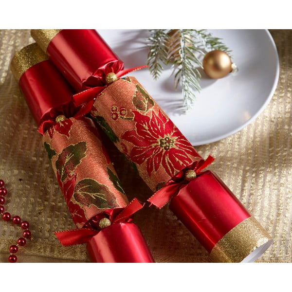 Ziemassvētku pārsteiguma konfektes (6 gab.) Glittery Poinsettia – Robin Reed-image-1