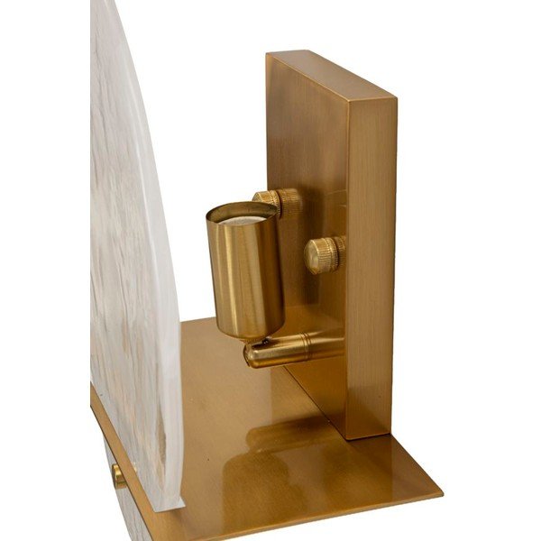 Zelta krāsas stikla sienas lampa Portlan – Mauro Ferretti-image-3