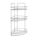 Sienas stūra vannas istabas plaukts ar trim līmeņiem Metaltex Ref