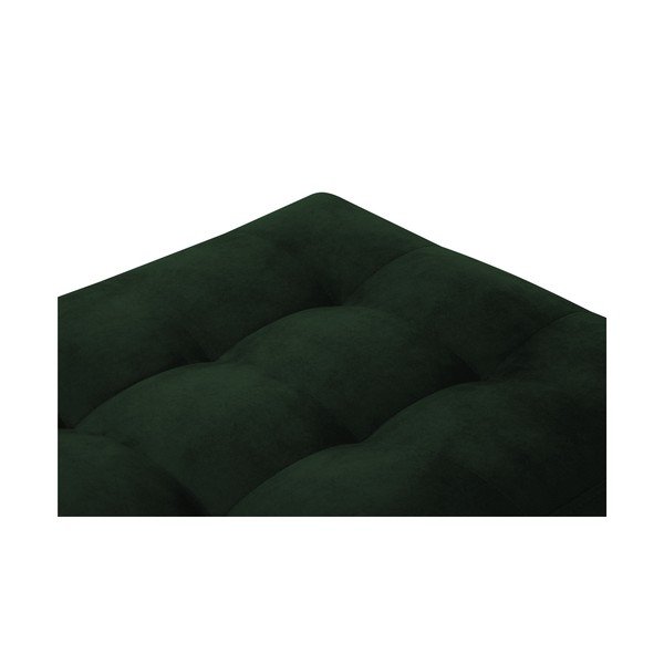 Zaļš samta kāju soliņš Milo Casa Santo-image-1