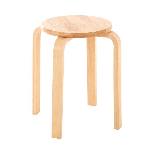 Dabīga toņa gumijkoka masīvkoka ķeblis Heva – Premier Housewares