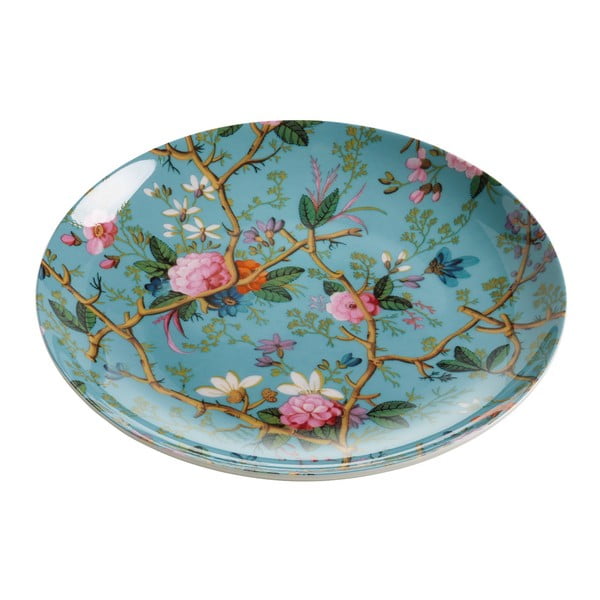 Maxwell & Williams Kilburn Vicotrian Garden kaula porcelāna deserta šķīvis, ⌀ 20 cm