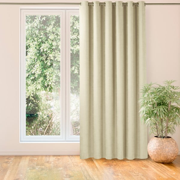 Bēšs aizkars 140x225 cm Milana – Homede-image-4