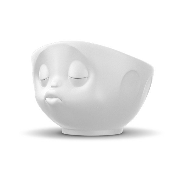 Matēts balts porcelāna bļodiņš skūpstiem 58produkti-image-1