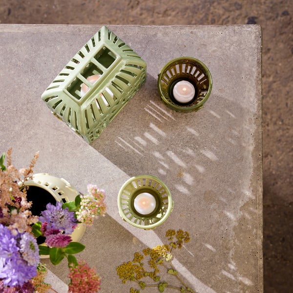 Keramikas svečturis Orangery – Kähler Design-image-2