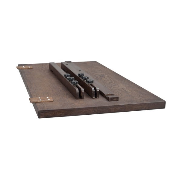 Papildu galda virsma ar ozolkoka imitāciju 100x50 cm Plainfield – Rowico-image-4
