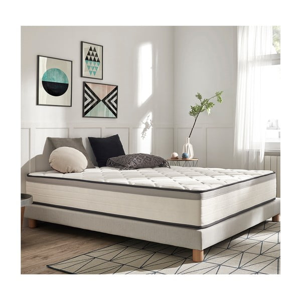 Vidēji stingrs putu matracis 160x200 cm Premium Hotel Edition – Moonia-image-2