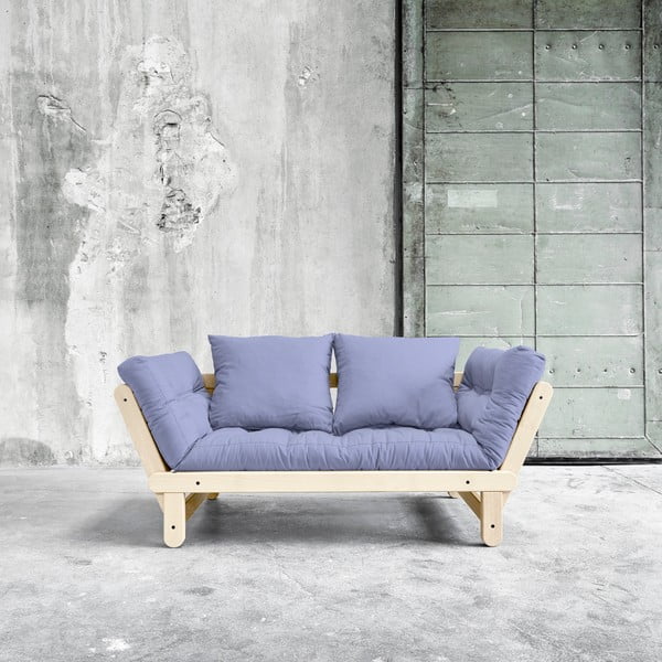 Dīvāns gulta Karup Beat Natural/Blue Breeze